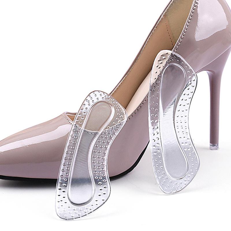 Upgrade Silicone Heel Stickers Heels Grips for Women Men Anti Slip Heel Cushions Non-Slip Inserts Pads Foot Heel Care Protector