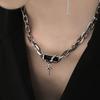 Jewelry Cross Titanium Steel Necklace Accessories Men's New High-end Men's Necklace Autumn and Winter