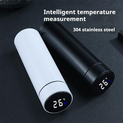 500ML Intelligent Temperature Stainless Steel Thermos Bottle Sports Water Cup Car Insulated Cup Thermal Mug Travel Vacuum Flasks
