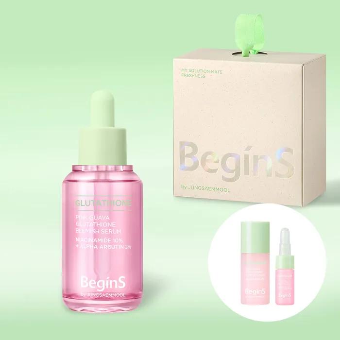 Pink Guava Glutathione Blemish Serum 30ml (Gift: Blemish Serum 5ml + Blemish Toner 15ml) Blemish Serum 30ml
