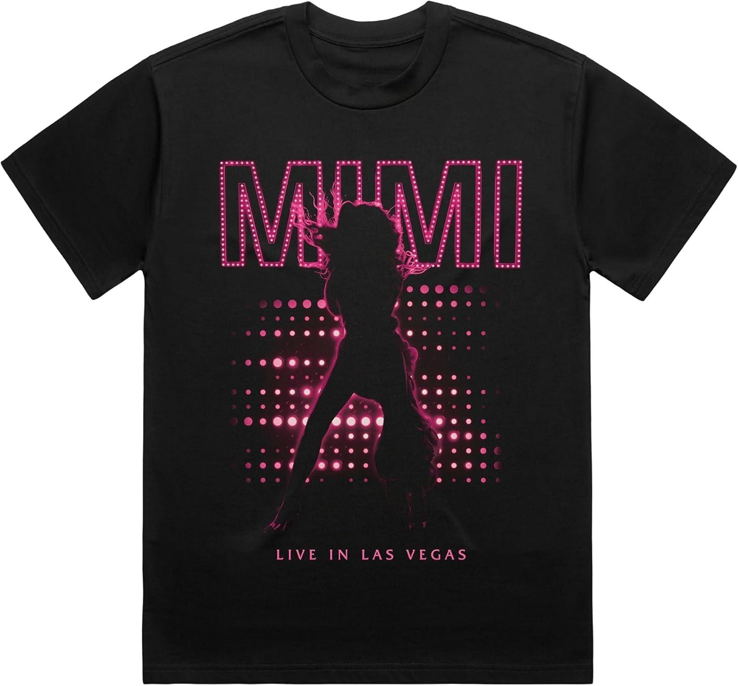 Mariah Carey Unisex-Adult Official Merch Mimi T-Shirt XXXXXL чёрный