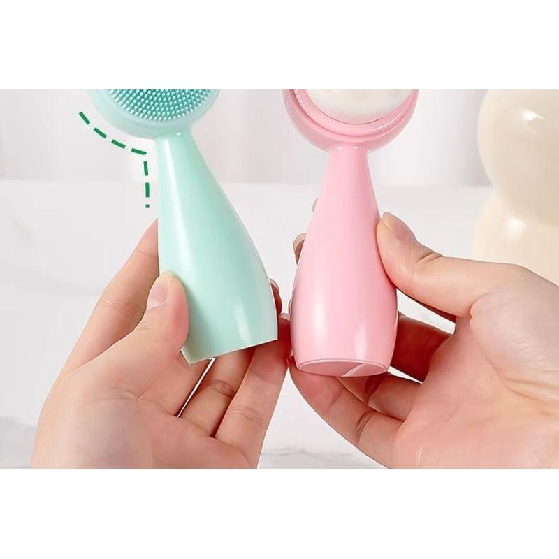 Trikeel - Animal Ear Dual Side Face Wash Brush (Various Designs)