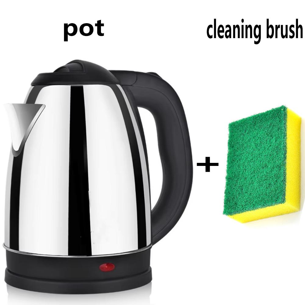 2L Electric Kettle Stainless Steel Electric Tea Kettle Fast Boiling Water Automatic Power Off Anti Dry Boiling Hot Water Kettle