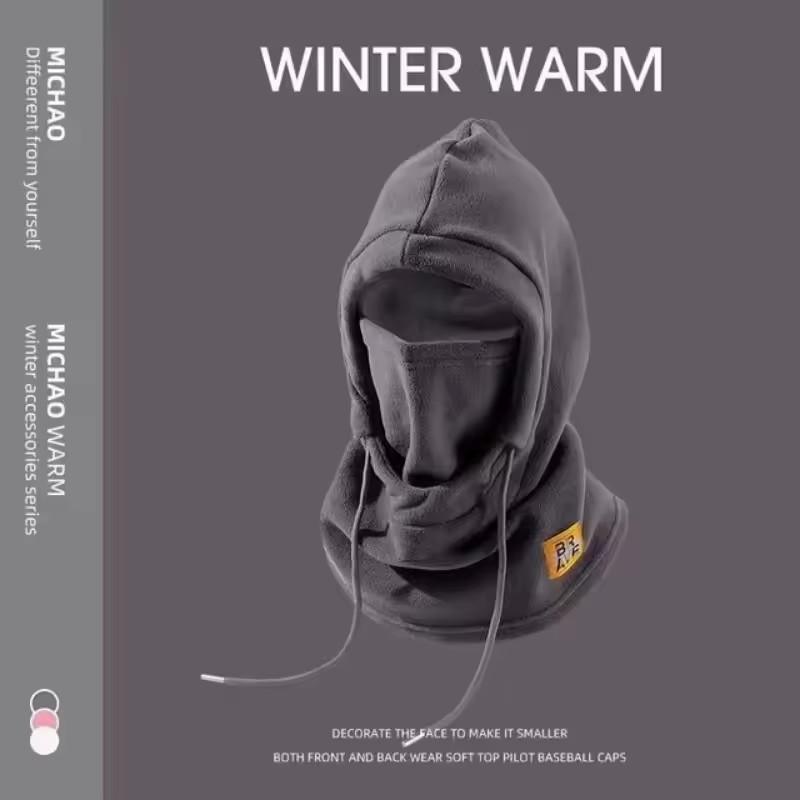 Winter Warm Hat with Mask and Neck Warmer Windproof Balaclava forMen and Women Masked hat Cycling Cold Weather Protection
