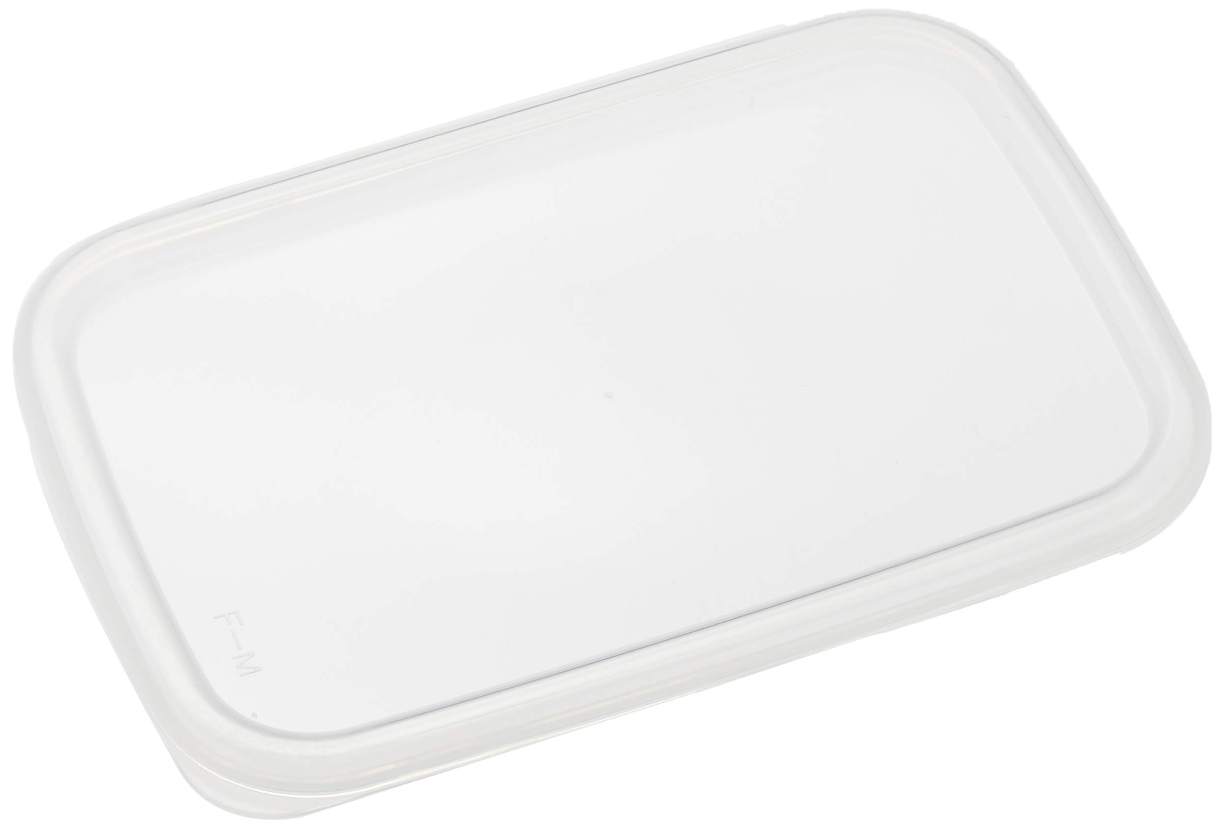 

Nodahoro Enamel Storage Container, Lid Only, Sealable Lid, Square, Rectangular, Deep, M Size, White Series, Made in Japan, SFF-M