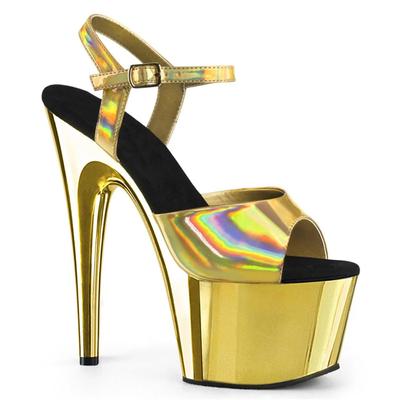 17CM Sandale Femei Platformă Peep Toe Catwalk Model Sexy Pole Dance Tocuri Înalte Pantofi Club de noapte Plus Size