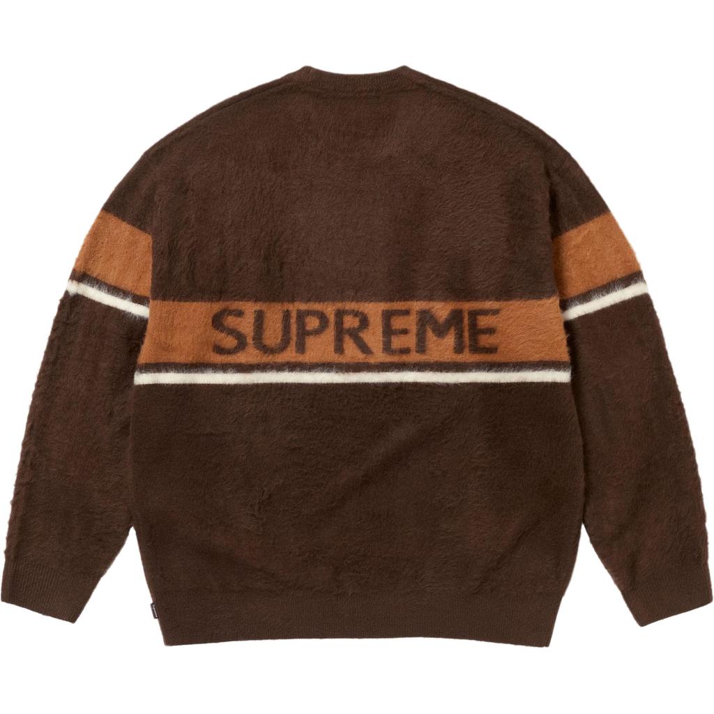 Supreme FW25 WEEK5 Brushed Stripe Sweater Unisex SUP-FW25-155