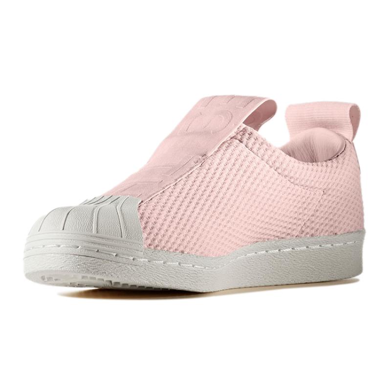 Adidas Superstar BW3S Slipon W 'Pink White' Women's Sneakers BY9138