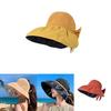 Summer Sun Protection Hat Women Large Brim Uv Shield Outdoor Sun Hat For Beach Travel