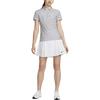 Nike Dri-FIT Solid Logo Print High Waist Golf Pleated Skirt Women Skirts White DX1426-100