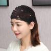 Hollow Hair Band With Wide Edges To Press Hair, Non-slip And Cover Gray Hair Headdress