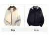 Men's High-End Knit Zipper Cardigan: Casual Solid Color Lapel Sweater for Spring & Autumn