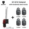 Komplette Hotend-Baugruppe Hotend für Bambu Lab X1 X1C P1P P1S mit Lüfter-Upgrade 2.0 mit Düse Kompletter Bambus Lab X1 Carbon