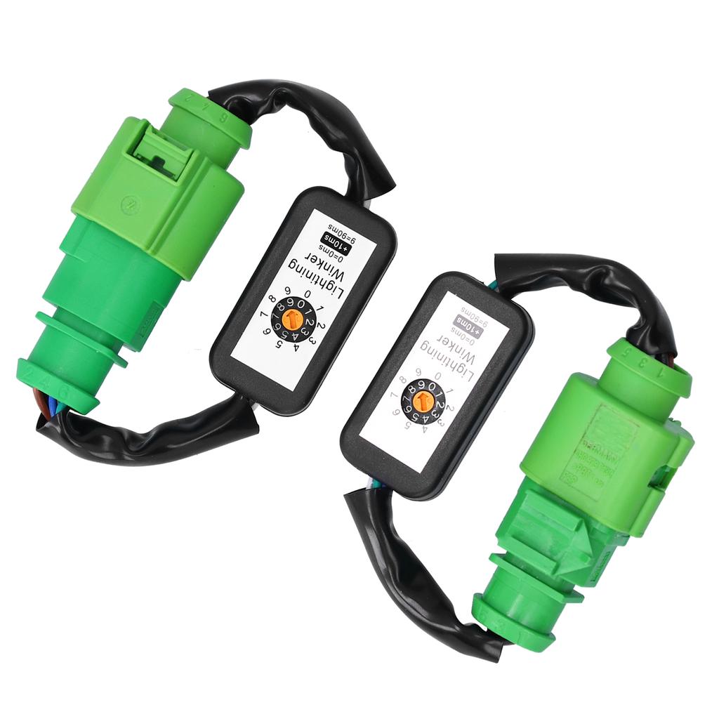 LED Tail Lights Dynamic Turn Signal Adapter Harness Blinker Module Kits Fit for A3 8V 2013‑2018