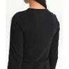 New Balance Nbnde4w142 Women Track Long Sleeve Tee  Black 