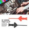 P5003 10pcs Mini Grabber Test Probe Hook for SMD IC Test Clips Jumper Logic Analyze Accessories
