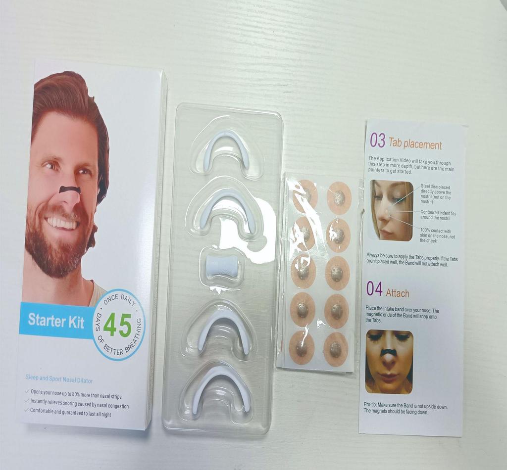 Magnetischer Nasenatmungsdilatator Nasenstreifen C6