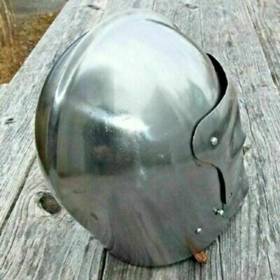 Ritter mittelalterlicher Schädelhelm griechischer Larp SCA Halloween Crusader Reenactment Armor