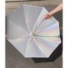Style Korean Trendy Aurora Series Umbrella For Women Handle Long