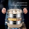 Baijie 304 Stainless Steel Steamer Basket