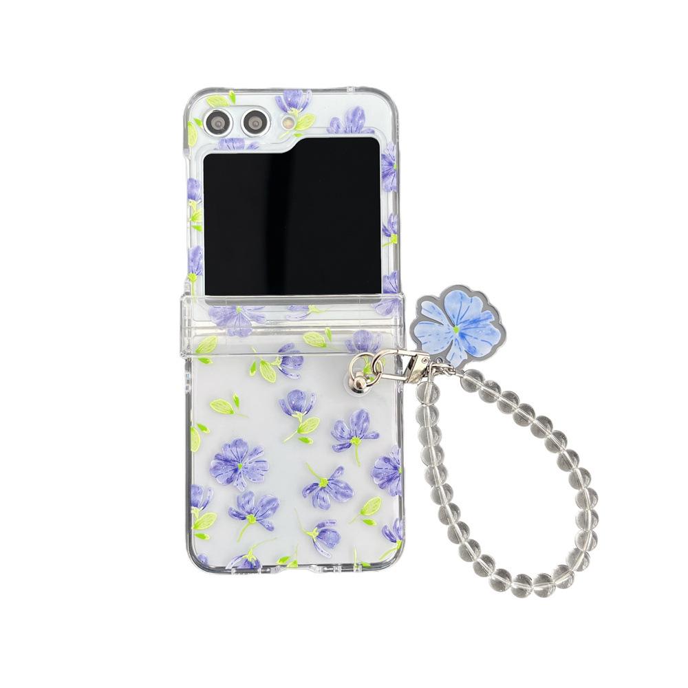 Graffiti Love Pink & Purple Tulip Case for Samsung ZFlip3-6