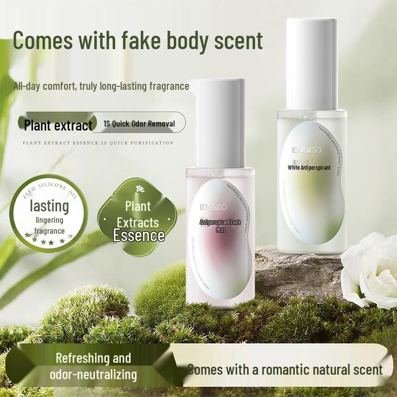 ENSEO Long-Lasting Perfumed Body Odor Antiperspirant Spray for Underarms