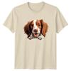 Honden Dier Hond Huisdier Valentijn Eigenaar Natuurlijke Kleur Unisex Volwassen T-shirt Cadeau Tee