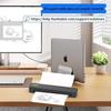HZTZ-A4XY Portable A4 Bluetooth Thermal Printer: Wireless, Phone-Compatible, Ideal for Home & Tattoo Printing, Hot Seller