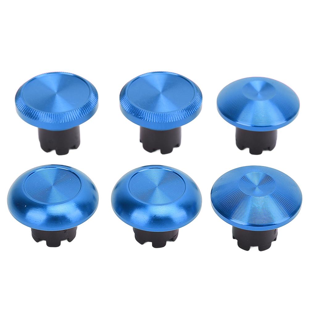 Thumbstick Caps Replacement Kit for Edge Controller Aluminum Alloy Metal Joystick Stick Grip Cap Wit