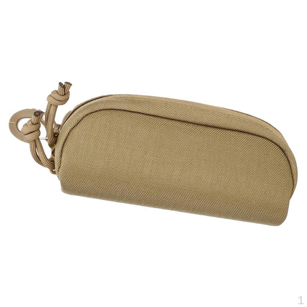 Box Storage Nylon Eyeglasses Hard Case with D Rings