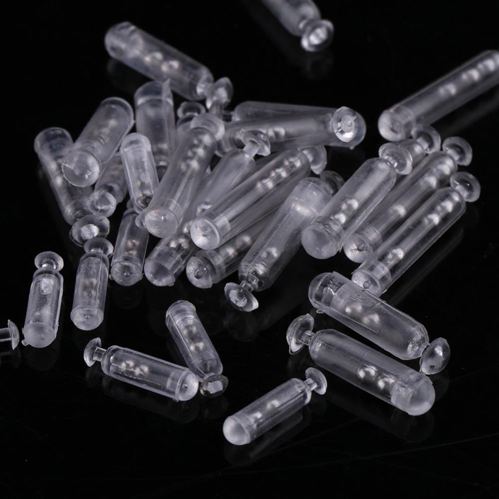 With Metal Ball Fishing Rattles Transparent Lure Insert Fishing Lure Insert Tube  Baits Making