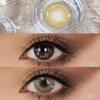 FRESHLADY Natural Color Contact Lenses 14.0mm Yearly Soft Cosmetic Lenses for Eyes, 40% Water Content, Daily & Party Makeup Use