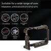 Professional Camera Cage Camera Full Cage for A7M3/A73/A7R3/A7R2 Aluminum Video Rig Button Cold Shoe QR Base Accessories