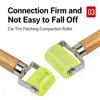 2Pcs Multipurpose Rubber Wheel Roller Tool Ergonomic Design for Car Soundproofing and DIY Seam Filling Projects