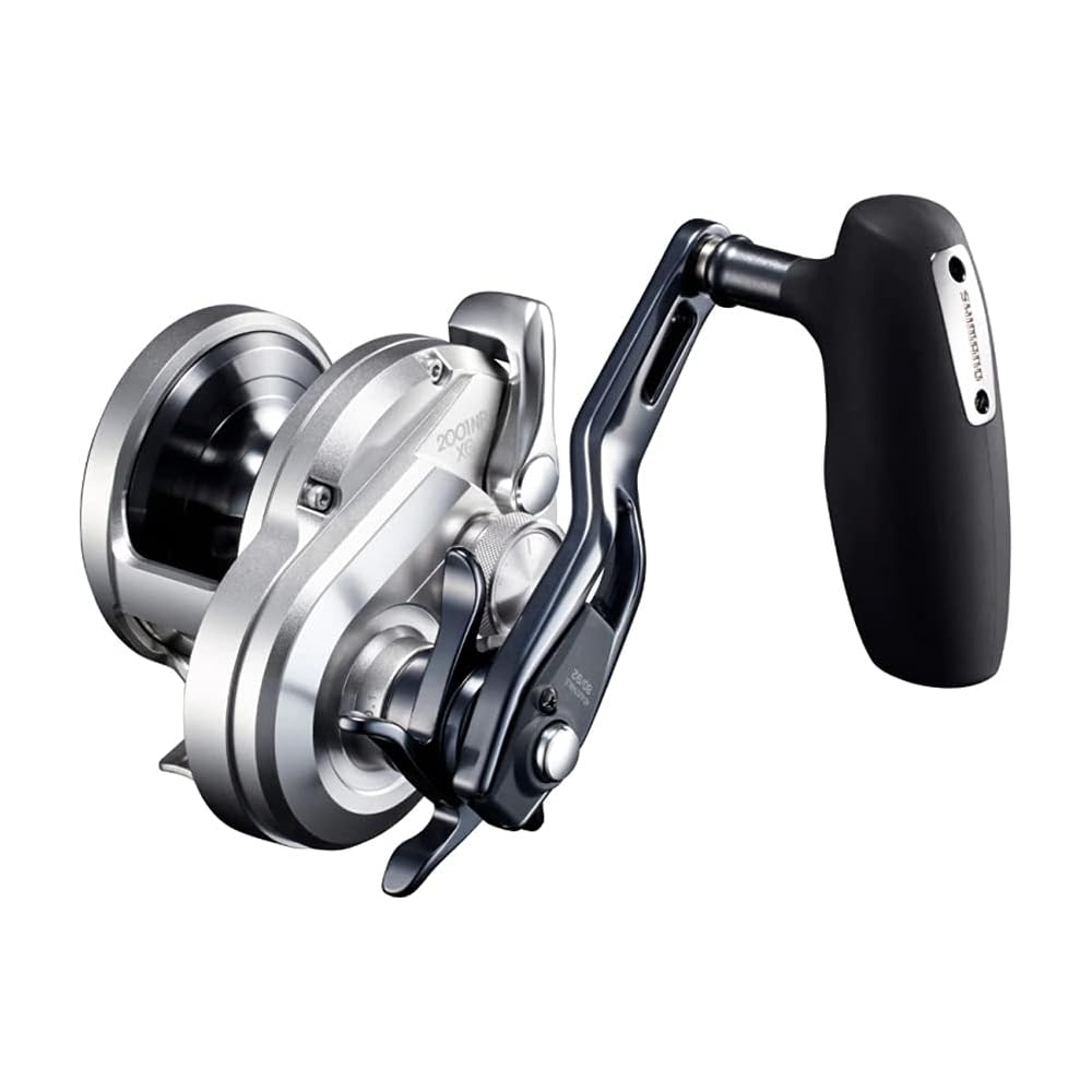 Рыболовная катушка Shimano Ocea Jigger 1501XG для офшорного джиггинга Blue Fin 150 г