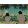Retro Poster: Japanese Anime Girl in Time & Space for Bar or Restaurant Décor