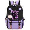 Katseye K-Pop Girl Group Print School Backpack for Students Daily Commute 1216-2, Lightweight Water-Resistant Large Capacity Bookbag