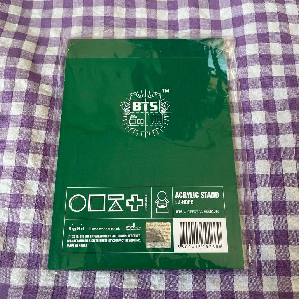 Used BTS 3TH MUTER Hoseok Axta Acrylic Stand