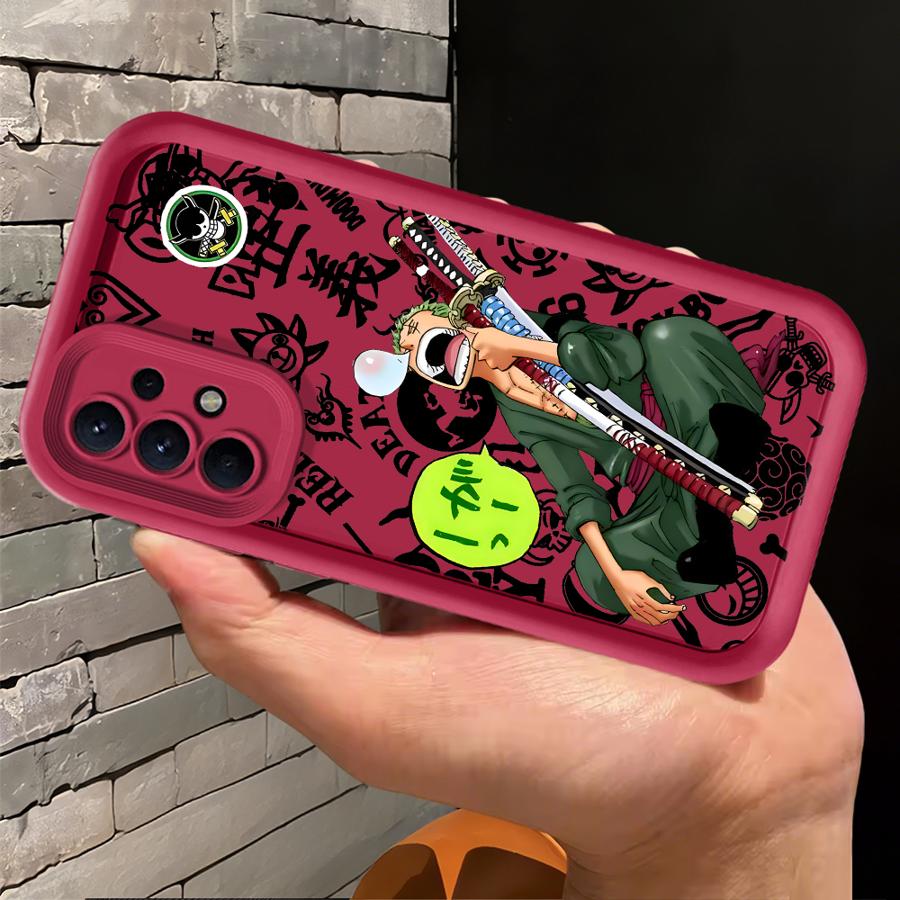 One Pieces Anime Phone Cover Case for Samsung Galaxy A05 A20 A15 A13 A30 A16 A04 A17 A11 A12 A07 A50 A06 A14