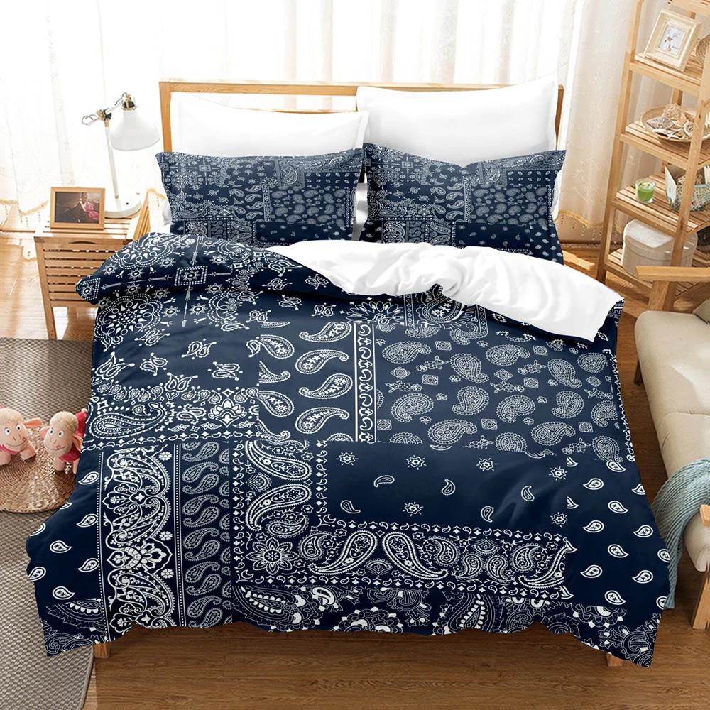 Halloween Bettbezug Horrorfilm Kissenbezug 3-teilig Digitaldruck Bettdecke Set Weich Bequem Atmungsaktiv Bettwäsche Set