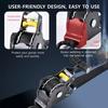 Automatic Retractable Ratchet Strap 1500LBS 330CM for Motorcycle Car Cargo Luggage ATV Trailer Quick Release Heavy Duty Straps