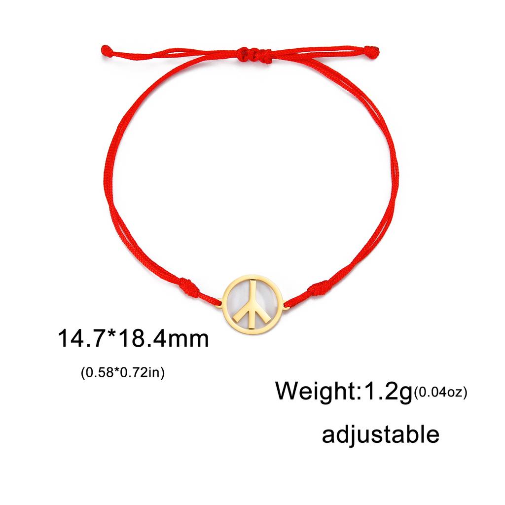 Dawapara Norse Runes Bracelet Elder Futhark Rune Charm Adjustable Rope Bracelet Stainless Steel Viking Jewelry