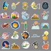 50 Little Prince Cartoon Stickers: Graffiti, Personality Decoration for Phone Cases and Suitcases