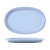 Ceramic Plate Creative Colorful Gradual Change Ceramic Fish Plate Hotel Restaurant Home Dish Plate Oval Steamed Fish Plate