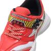 Shunsoku Kids Shinkalion Sneakers for Wide SJC Boys, Lightweight, Width, 16-21cm, 3E, 1500, Red, 17.0cm