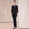 Treluoman Women's Professional Two-Piece Suit Set