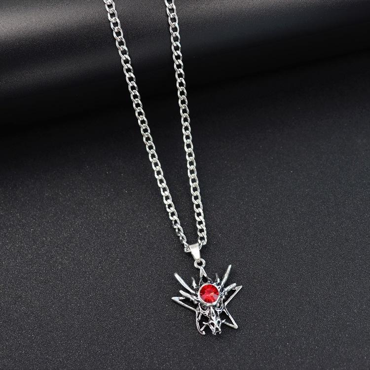 

ins trendy cool titanium steel necklace men s and women s long pendant sweater chain personalized versatile retro hip-hop accessories