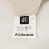 AUBERGE [Excellent Condition] CEZANNE Linen Double Pocket Long Sleeve Shirt/ tops 40 beigeUsed