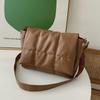 Vintage Space Shoulder Bags For Women Luxury Pu Leather Armpit Handbag Purse Female Fashion High Quality Bag