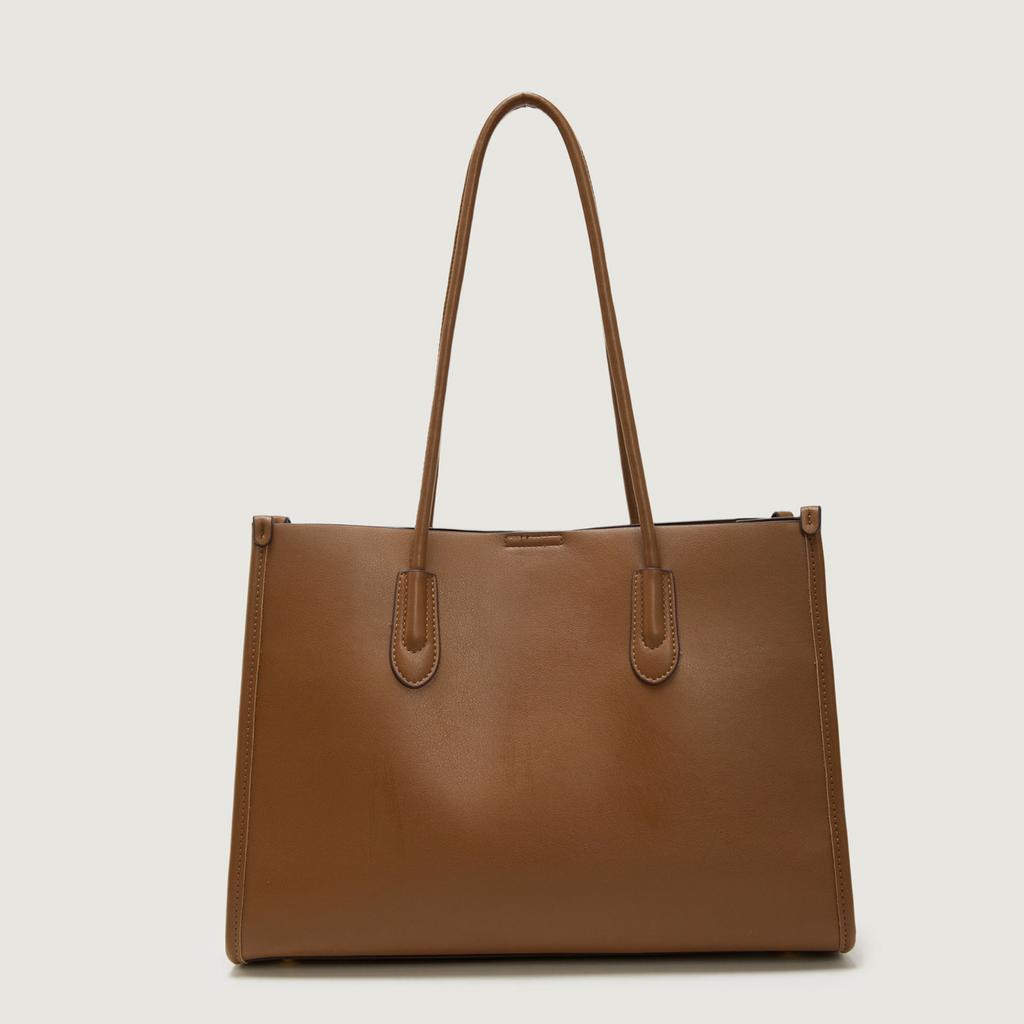 Simple Commuting Bag, Fashionable and Versatile, Large Capacity Bag, Women's High-end Single Shoulder Bag
